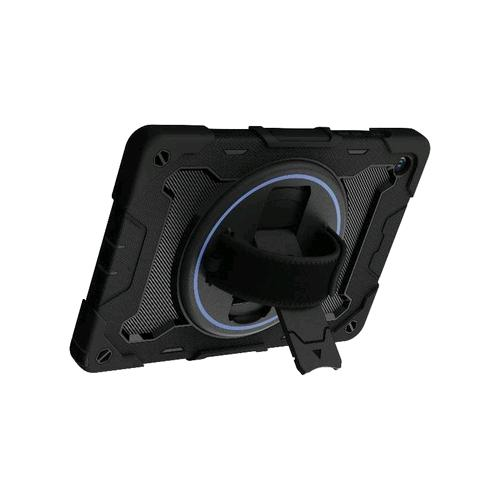SAMSUNG X216 GALAXY TAB A9+ RUGGED COVER RESISTENTE AGLI URTI SCRATCH RESISTANT BLACK